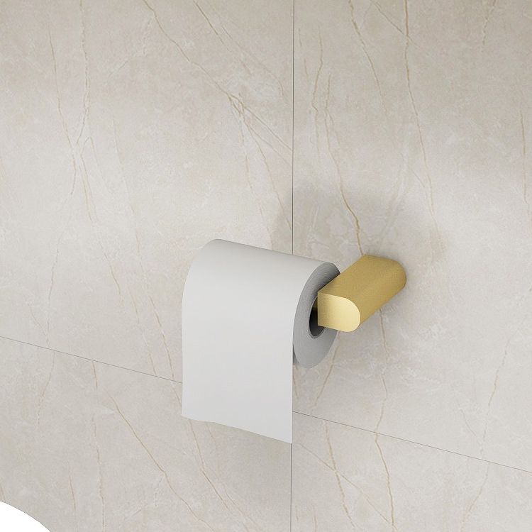 Duro Toilet Roll Holder - Brushed Brass